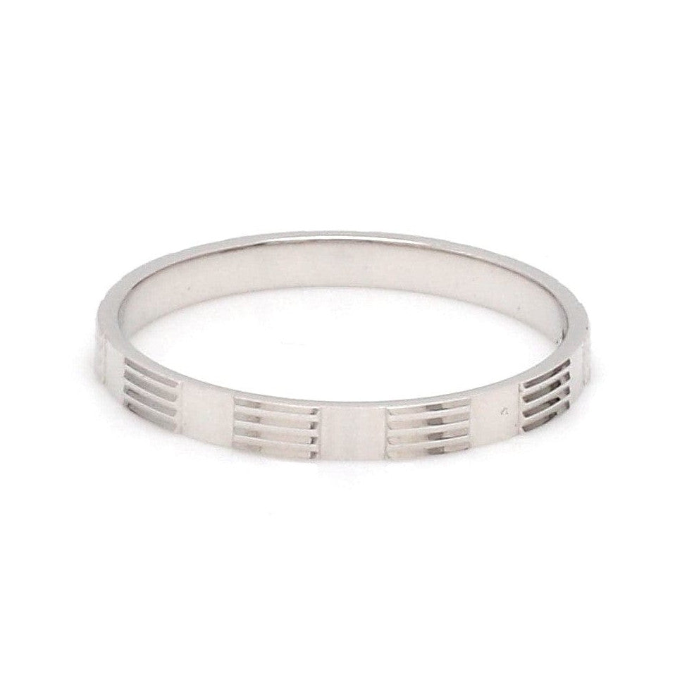 2mm Designer Japanese Platinum Women's Ring JL PT 1338