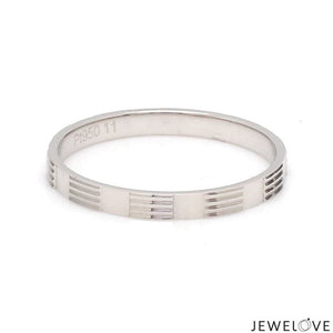 2mm Designer Japanese Platinum Women's Ring JL PT 1338