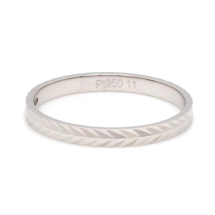 2mm Designer Japanese Platinum Women's Ring JL PT 1339
