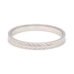 Load image into Gallery viewer, 2mm Designer Japanese Platinum Women&#39;s Ring JL PT 1339
