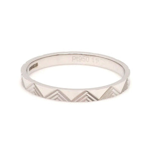 2mm Designer Japanese Platinum Women's Ring JL PT 1340