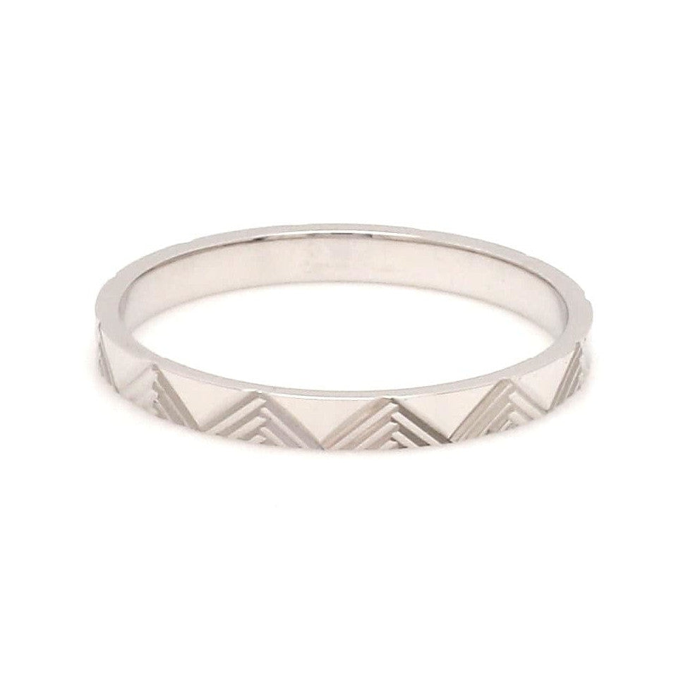 2mm Designer Japanese Platinum Women's Ring JL PT 1340