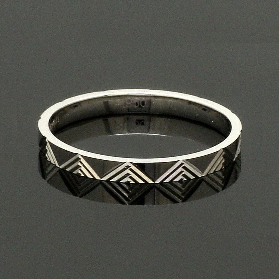 2mm Designer Japanese Platinum Women's Ring JL PT 1340