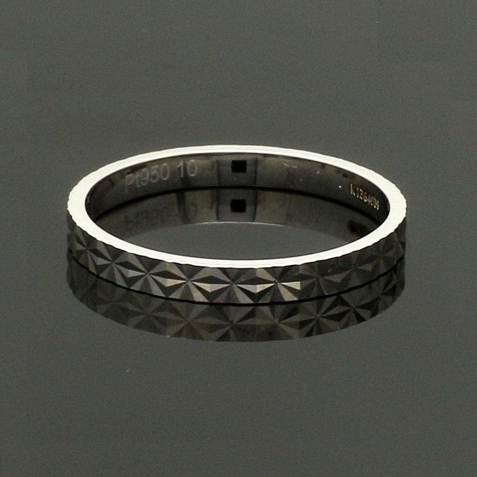 2mm Designer Japanese Platinum Women's Ring JL PT 1341