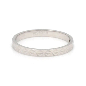 2mm Designer Japanese Platinum Women's Ring JL PT 1341