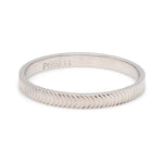 Load image into Gallery viewer, 2mm Designer Japanese Platinum Women&#39;s Ring JL PT 1342
