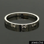 Load image into Gallery viewer, 2mm Designer Japanese Platinum Women&#39;s Ring JL PT 1343
