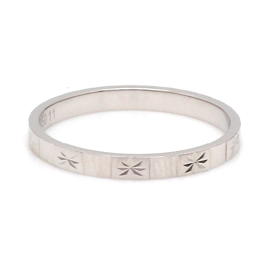2mm Designer Japanese Platinum Women's Ring JL PT 1343