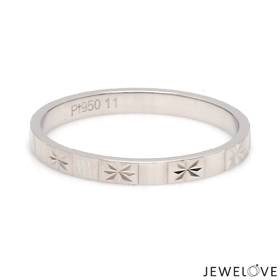 2mm Designer Japanese Platinum Women's Ring JL PT 1343