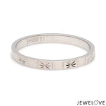 Load image into Gallery viewer, 2mm Designer Japanese Platinum Women&#39;s Ring JL PT 1343
