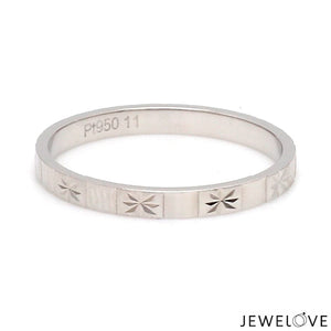 2mm Designer Japanese Platinum Women's Ring JL PT 1343