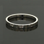 Load image into Gallery viewer, 2mm Designer Japanese Platinum Women&#39;s Ring JL PT 1343
