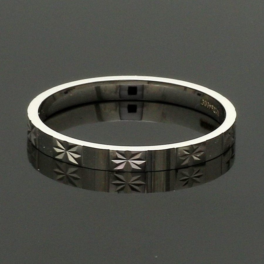 2mm Designer Japanese Platinum Women's Ring JL PT 1343