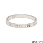 Load image into Gallery viewer, 2mm Designer Japanese Platinum Women&#39;s Ring JL PT 1343
