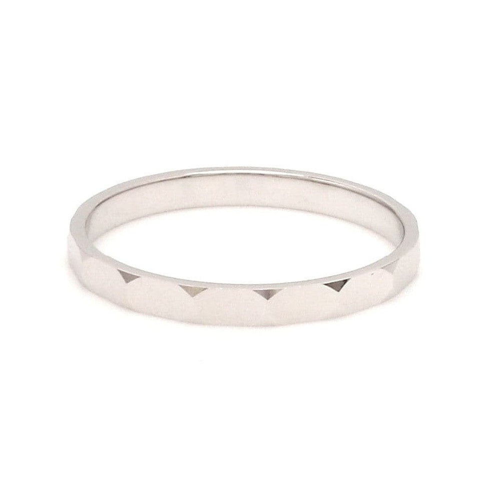 2mm Designer Japanese Platinum Women's Ring JL PT 1346