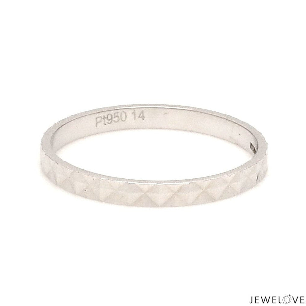 2mm Designer Japanese Platinum Women's Ring JL PT 1347