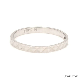 2mm Designer Japanese Platinum Women's Ring JL PT 1347