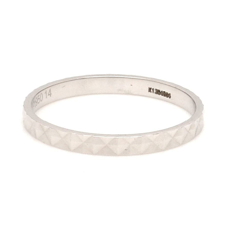 2mm Designer Japanese Platinum Women's Ring JL PT 1347
