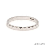 Load image into Gallery viewer, 2mm Designer Japanese Platinum Women&#39;s Ring JL PT 1349

