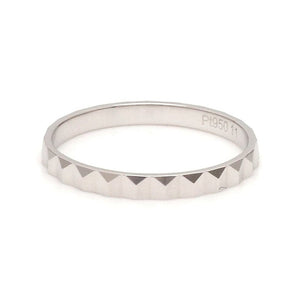 2mm Designer Japanese Platinum Women's Ring JL PT 1349