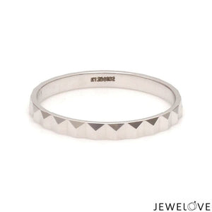 2mm Designer Japanese Platinum Women's Ring JL PT 1349
