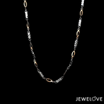 Load image into Gallery viewer, 2mm Japanese Designer Platinum Rose Gold Chain for Women JL PT CH 1265   Jewelove.US
