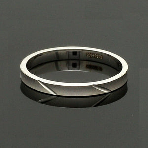 2mm Japanese Platinum Women's Ring with Matte Finish JL PT 1334