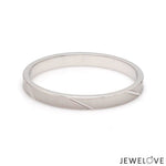 Load image into Gallery viewer, 2mm Japanese Platinum Women&#39;s Ring with Matte Finish JL PT 1334
