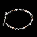 Load image into Gallery viewer, 3.25mm Japanese Platinum Rose Gold Bracelet for Women JL PTB 659R
