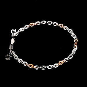 3.25mm Japanese Platinum Rose Gold Bracelet for Women JL PTB 659R