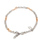 Load image into Gallery viewer, 3.25mm Japanese Platinum Rose Gold Bracelet for Women JL PTB 659R
