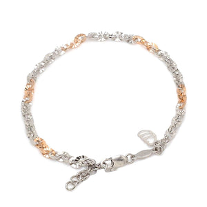 3.25mm Japanese Platinum Rose Gold Bracelet for Women JL PTB 659R