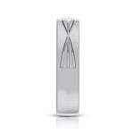 Load image into Gallery viewer, 3 Diamond Platinum Love Bands  JL PT R-8001
