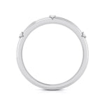 Load image into Gallery viewer, 3 Diamond Platinum Love Bands JL PT R-8018

