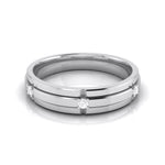 Load image into Gallery viewer, 3 Diamond Platinum Love Bands JL PT R-8018
