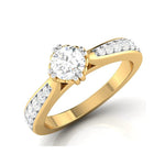 Load image into Gallery viewer, 70-Pointer Lab Grown Solitaire 18K Yellow Gold Ring JL AU LG G-107Y-B   Jewelove.US
