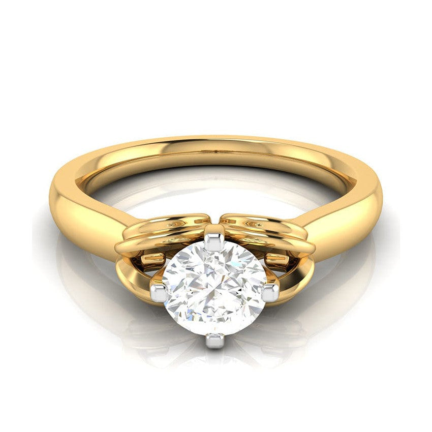 1-Carat Solitaire 18K Yellow Gold Ring JL AU G 114Y-C   Jewelove.US