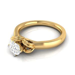 70-Pointer Solitaire 18K Yellow Gold Ring JL AU G 114Y-B   Jewelove.US