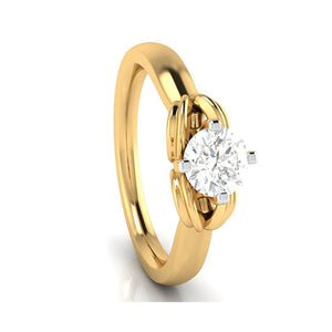70-Pointer Lab Grown Solitaire 18K Yellow Gold Ring JL AU LG G-114Y-B   Jewelove.US