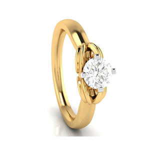 1-Carat Solitaire 18K Yellow Gold Ring JL AU G 114Y-C   Jewelove.US