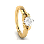 Load image into Gallery viewer, 2-Carat Lab Grown Solitaire 18K Yellow Gold Ring JL AU LG G-114Y-E   Jewelove.US
