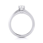 Load image into Gallery viewer, 1.5-Carat Flowery Platinum Lab Grown Solitaire Engagement Ring JL PT LG G 106-D   Jewelove.US

