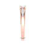 Load image into Gallery viewer, 2-Carat Lab Grown Solitaire Diamond Accents 18K Rose Gold Ring JL AU LG G- 119R-E   Jewelove.US
