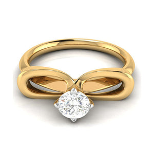70-Pointer Lab Grown Solitaire 18K Yellow Gold Ring JL AU LG G-112Y-B   Jewelove.US