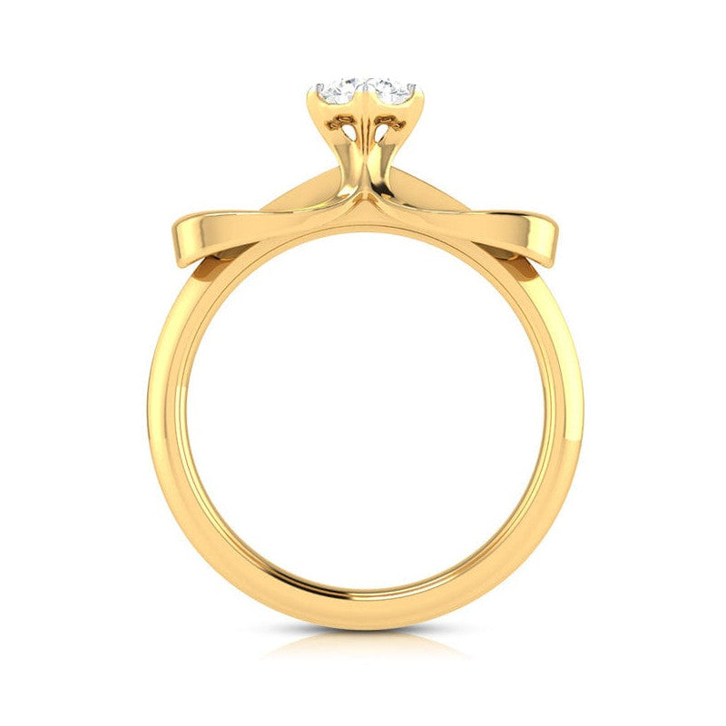 50-Pointer Solitaire 18K Yellow Gold Ring JL AU G 112Y-A   Jewelove.US