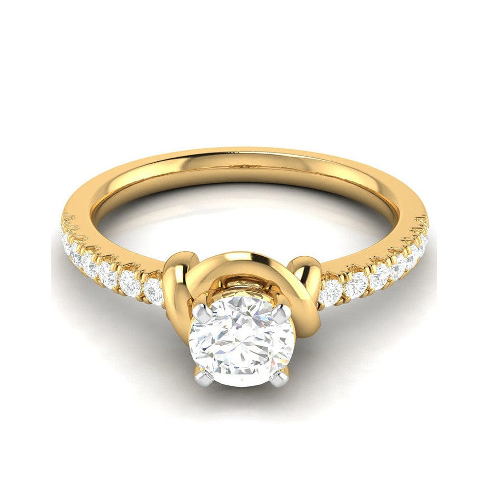 1-Carat Solitaire 18K Yellow Gold Ring JL AU G 113Y-C   Jewelove.US