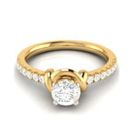 Load image into Gallery viewer, 70-Pointer Solitaire 18K Yellow Gold Ring JL AU G 113Y-B   Jewelove.US
