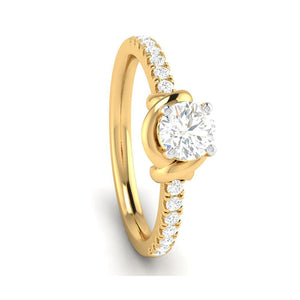 1-Carat Solitaire 18K Yellow Gold Ring JL AU G 113Y-C   Jewelove.US