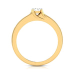 Load image into Gallery viewer, 70-Pointer Lab Grown Solitaire Diamond Accents 18K Yellow Gold Ring JL AU LG G-119Y-B   Jewelove.US
