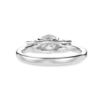 Load image into Gallery viewer, 2-Carat Lab Grown Solitaire Diamond Accents Platinum Engagement Ring JL PT LG 1229-B
